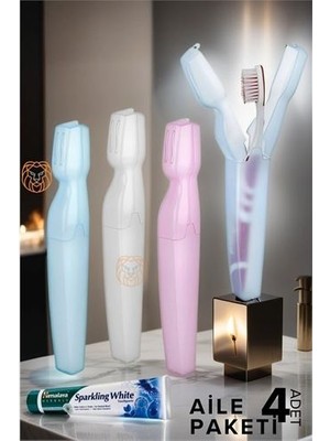 Epilons Turk Kapaklı Diş Fırça Kutusu 4 Adet Scappini Design