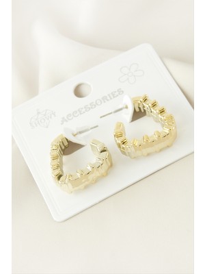 Osense Üçgen Plastik Küpe