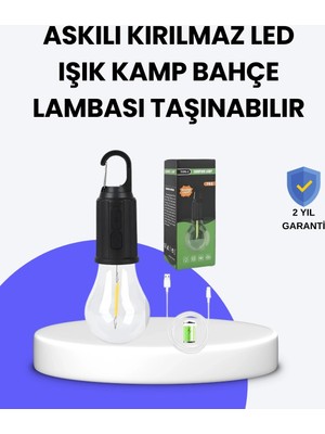 K-Yonlineticaret Çok Yönlü Asma Kancalı Kamp Işığı