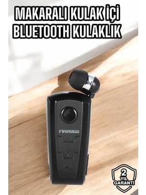 Epilons Tüm Telefonlara Uyumlu Mikrofonlu Titreşimli Makaralı Bluetooth Kulakiçi Kulaklık