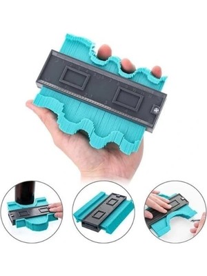 K-Yonlineticaret Çok Fonksiyonlu Plastik Kontur Ölçüm Cihazı Ahşap Fayans Şekillendirme Kalıbı