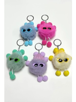 Starseven Gözlüklü Peluş Anahtarlık