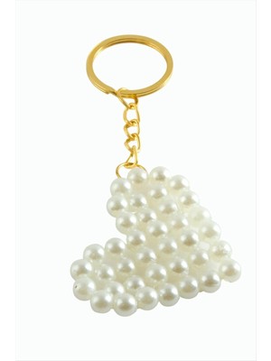 Starseven Kalp Inci Anahtarlık