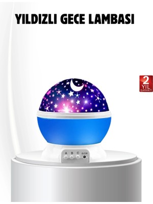 K-Yonlineticaret LED Gece Lambası 6 Renk Seçenekli Yumuşak Işıklı Uyku Yardımcı Lamba
