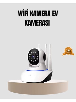 K-Yonlineticaret Hd Ip Kamera – Gece Görüşlü, Hareket Sensörlü, Mobil Takip ve Çift Yönlü Ses