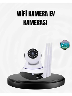 K-Yonlineticaret Akıllı Ip Güvenlik Kamerası – 1080P Hd, Gece Görüşlü, Hareket Algılamalı