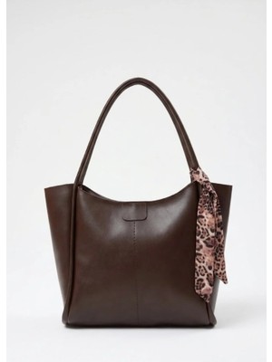 Heybe Shop Kadın Fular Detaylı Günlük El ve Omuz Çantası