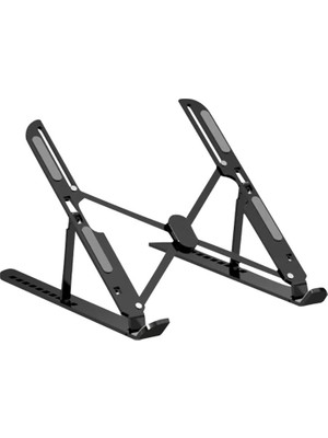 SHC4200 Frisby FNC-5145ST Si̇yah Taşinabilir Katlanabilir Aluminyum Notebook Standi
