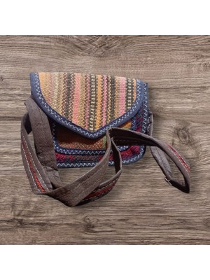 Öykücanbu Otantik El Dokuması Minimal Çanta