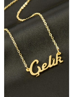 Bijuteri Net Çelik Isimli Kolye