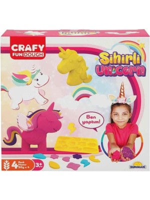 Oyunca Hamur Set Küçük Sihirli Unicorn Parmak