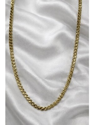 Suzi Shine 14K Altın Kaplama cm Burma Kolye