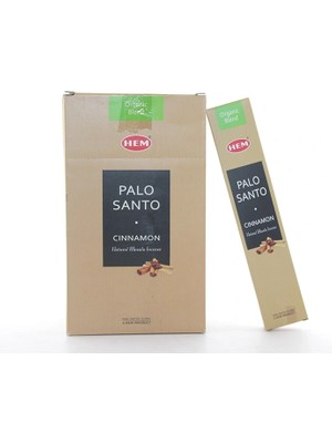 K-Yonlineticaret Hem Organic Blend Series Palo Santo Cinnamon Masala Aromalı Çubuk Tütsü