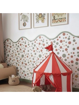 Meta Design Boyanabilir Dekoratif Geniş Dalga Model Duvar Çıtası 48cm