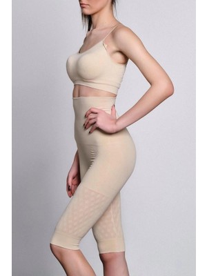 MTM My The Mall Giyim Ten Mı Emay 2015 Yüksek Bel Double Uzun Paçalı Korse