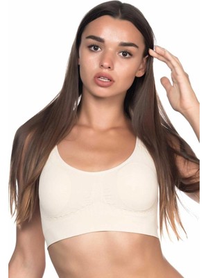 MTM My The Mall Giyim Ten Mı Emay 4021 Pedli Kalın Askılı Büstiyer