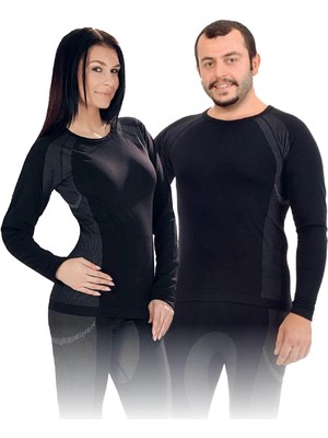 MTM My The Mall Giyim Siyah Mı Emay 3900 Termal Takım Üst