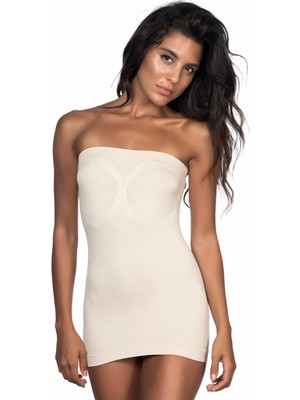 MTM My The Mall Giyim Ten Mı Emay 5003 Soft Straplez Atlet