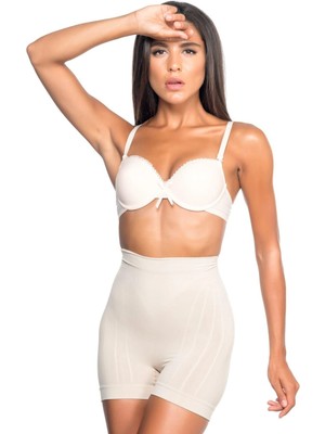 MTM My The Mall Giyim Ten Mı Emay 7027 Düşük Bel Boxer Korse