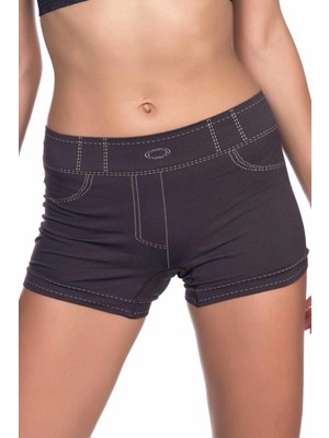 MTM My The Mall Giyim Antrasit Mı Emay 3802 Soft Kot Boxer