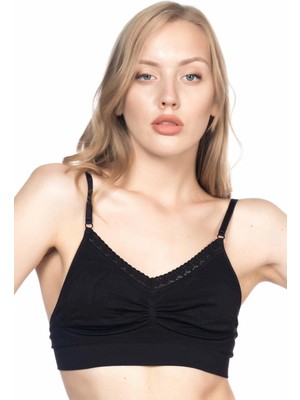 MTM My The Mall Giyim Siyah Mı Emay 4035 Agraflı Minimizer Korse