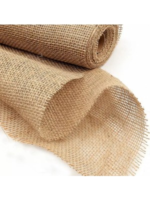Merzümay Jüt Kumaş 100 cm Organik Bez Hasır Çuval Kumaşı