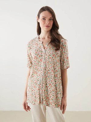 Lc Waikiki Yeni Sezon Regular Fit Krinkle Kadın Gömlek