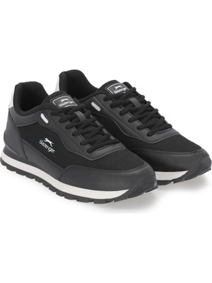 Slazenger LANCER I Erkek  Siyah / Beyaz Günlük Spor Ayakkabısı