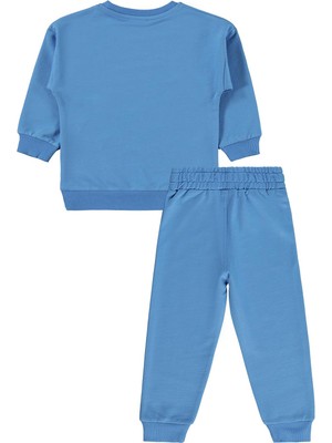 Civil Boys Cepli 2-5 Yaş Eşofman Takımı - Mavi 3-4 Yaş