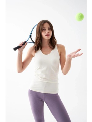 MTM My The Mall Kadın Mor Yüksek Bel Fit Spor Tayt – Toparlayıcı Esnek Günlük ve Fitness Taytı