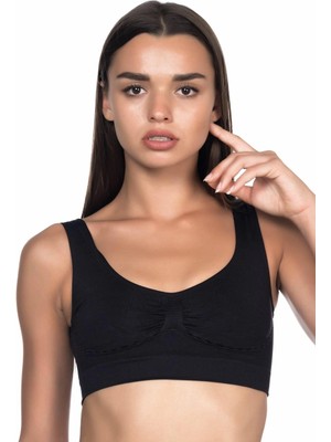 MTM My The Mall Giyim Siyah Mı Emay 4015 Toparlayıcı Büstiyer