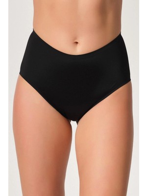 MTM My The Mall Giyim Siyah Mı Emay 2804 Yapıştırma Lazer Brezilya Slip