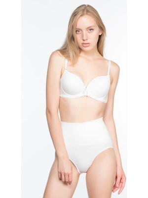 MTM My The Mall Giyim Beyaz Mı Emay 2021 Double Düşük Bel Slip Korse