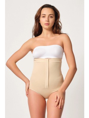MTM My The Mall Giyim Ten Mı Emay 2088 Önden Agraflı Slip Korse