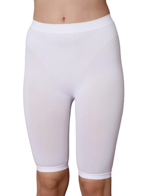 MTM My The Mall Giyim Beyaz Mı Emay 3856 Soft Kapri Tayt