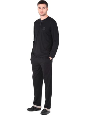 Azrlya D's Damat 221001 Uzun Kol Pijama Takımı