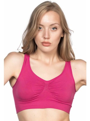 Giyim Mürdüm Mı Emay 4001 Soft Sporcu Büstiyer