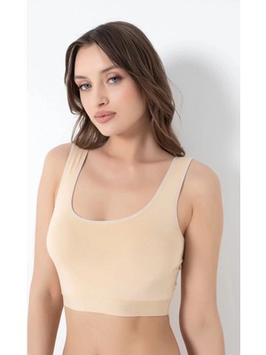 Azrlya G-Box 941 Bayan Bambu Kalın Askılı Pedli Büstiyer