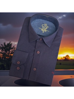 Eren Style Linen Pamuklu Keten Slim Fit 4 Mevsim Giyilebilen Tek Cepli Gömlek