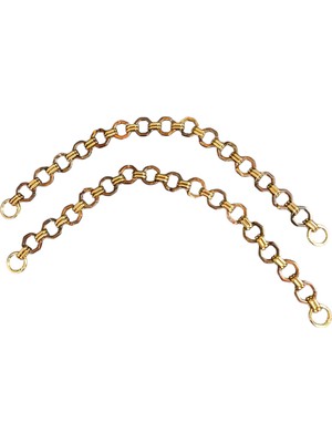 Hobicium Gold Zincir Çanta Askısı – Metal Omuz Askısı Yedek Askı Aparatı – Çapraz ve Omuz Kullanımına Uygun 2liset
