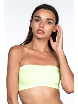 MTM My The Mall Giyim Yeşil Mı Emay 4002 Soft Straplez Büstiyer