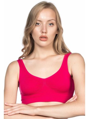 MTM My The Mall Giyim Mürdüm Mı Emay 4005 Soft Kalın Askı Büstiyer