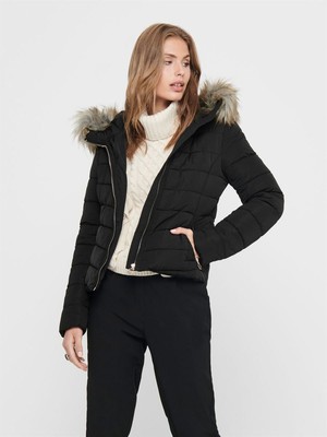 Only Kadın Black Mont