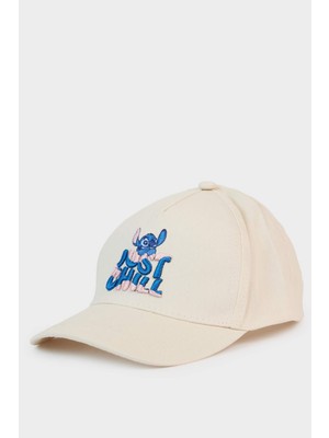 DeFacto Disney Lilo & Stitch Pamuklu Cap Şapka Kız Çocuk E0411A826SM