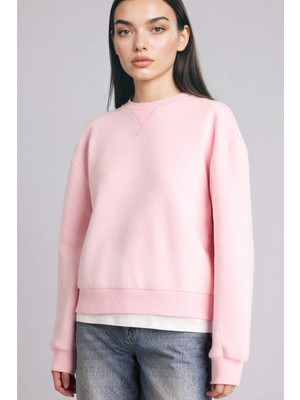 DeFacto Relax Fit Basic Sweatshirt H2149AX25WN