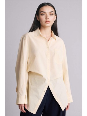 DeFacto Oversize Poplin Gömlek G9789AX26SP