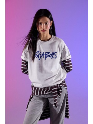 DeFacto Kpop - Demon Hunters Oversize Tişört H0256AX26SM