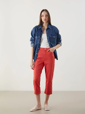 Lc Waikiki Yeni Sezon Dar Fit Kadın Kapri