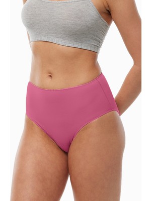 Malabadi Kadın Gül Kurusu 2 Li Paket Modal Yüksek Bel Slip Külot 1955