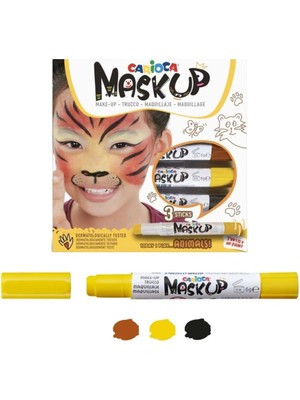 SHC4200 Mey Ithalat® Mask Up Yüz Boyası 3 Renk Animals